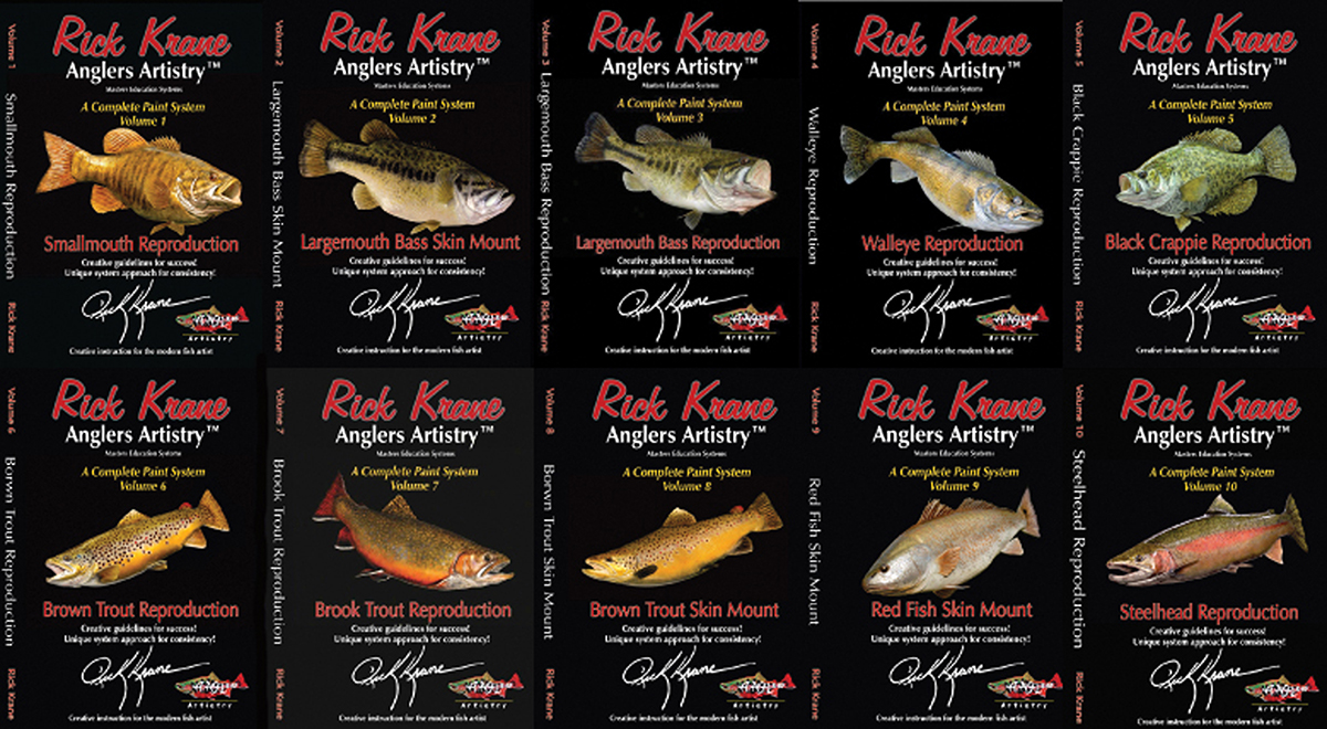 Anglers Artistry Series 1 Complete Box Set - 10 DVDs - Click Image to Close